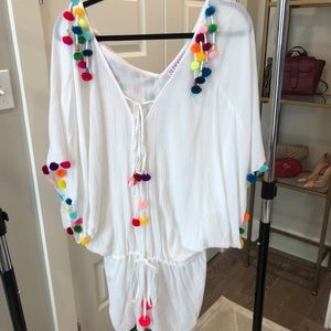 Pom Pom cover up by Sundress